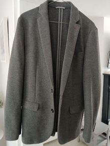 Selected Homme Identity Blazer Medium Grey