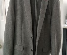 Selected Homme Identity Blazer Medium Grey