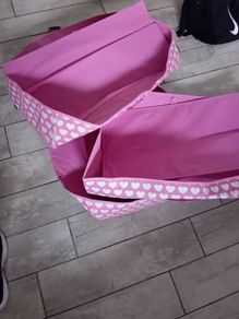 fabric drawers x 3