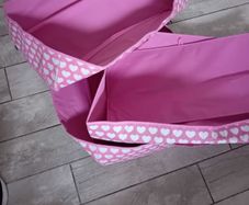 fabric drawers x 3