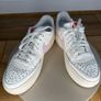 Nike Trainers White and Pink Image 2