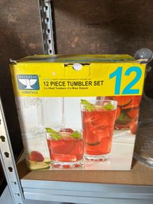 box of 12 glasses.