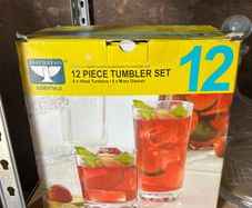 box of 12 glasses.