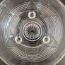 Vintage Clear Pressed Glass Footed Dessert Bowls Set of 8 Retro Sundae Dishes Image 4