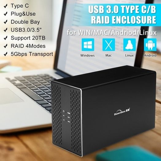 Enclosure 3.5 inch SATA Hard Driver / External (new, unopened)
