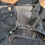 mens jeans life and limb dark wash navy straight fit Size W 52 L 32 RRP 65 Image 10