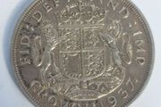 1937 silver crown