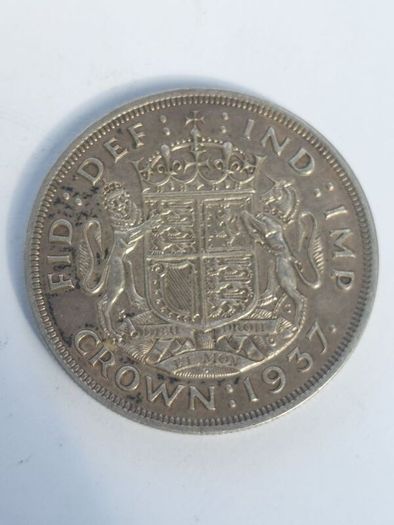 1937 silver crown