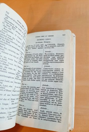 Vintage missal