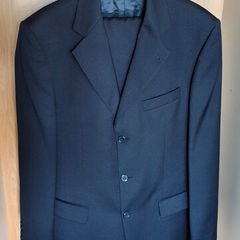 Men Becker Moden 2 Piece Dark Navy Suit