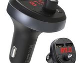 Hoco E41 Dual Usb Car Charger & Bluetooth Fm Transmitter