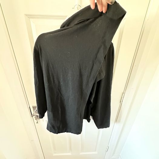 Theory Black Wool Cardigan