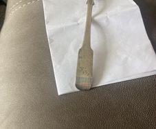 Silver spoon made in Cork by Joseph Kinselagh in 1805