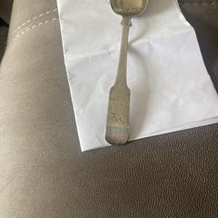 Silver spoon made in Cork by Joseph Kinselagh in 1805