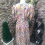 Vintage French floral dress Image 8