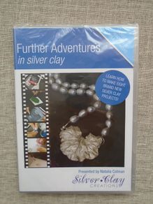 Further Adventures in Silver Clay,DVD, Natalia Colman,Jewellery making supplies,Craft supplies