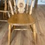 4 solid wood dining chairs Image 3