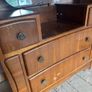 Vintage Art Deco Waterfall Dressing Table with Mirror Image 8