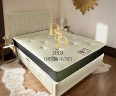 Standard Double Cream Bed Set