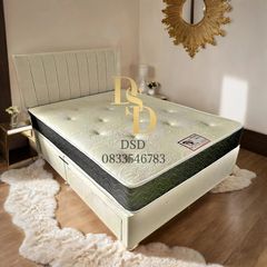 Standard Double Cream Bed Set