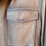 Mens Suede 'Mid Brown' Leather Jacket Image 2