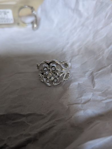 Selection of Costume  Jewellery Rings x 4 .Size - Medium.