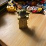 Lego Star Wars Minifigure Yoda 75017 Dark Green Euc C16-2 Image 2