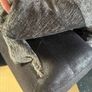 Grey/black corner sofa Image 4
