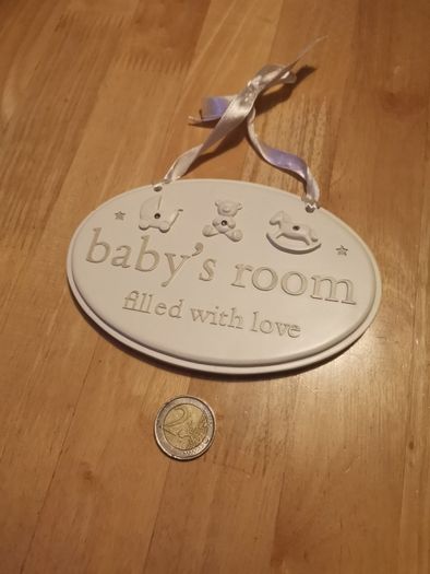 Baby's Room Plaque -