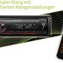 Pioneer MVH-S120UB 1-DIN receiver with red illumination, USB and compatible with Android Image 2