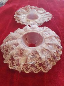 Wedding Bouquet lace collar