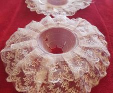 Wedding Bouquet lace collar
