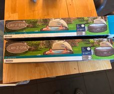 Two lazy spa canopy