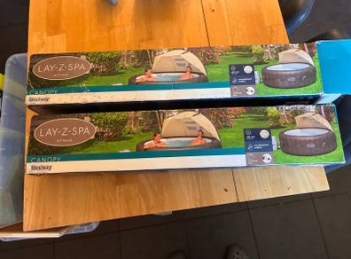 Two lazy spa canopy