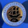 GLOUCESTER SOMERSET & EXMOOR HOSTELS (Youth Hostel Association affiliated) - a rare membership badge (c.1960's or earlier) Image 4