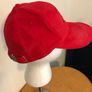 Pre-loved Adjustable Red/check Baseball Hat/Cap Image 7