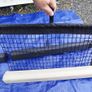 Volvo V60 & Volvo V70 cargo net for wagon models light cream & black colours available   Part Numbers: 9928200018 & 9928200019 Image 8