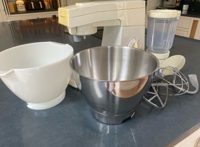 kenwood chef with attachments