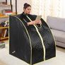 Mini Sauna, Steam Sauna for Home, Steam Generator SPA Home Sauna Steam Sauna Machine with Sauna Tent and Remote Control Temperature (75 x 35 x 25 cm, Image 3
