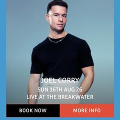 Joel Corry Tickets x 2 (Breakwater Festival Wexford)