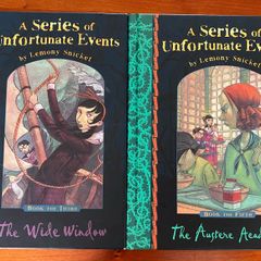 A Series of Unfortunate Events , Books 3&5 by Lemony Snicket