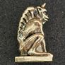 Gargoyle,.  brass. Image 2