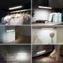 5 Pack 30cm Rechargeable Under Cupboard Kitchen Lights, Dimmable Cabinet Light Type-C Charging, LED Motion Sensor Lights Indoor, Magnetic Stick Wireless Light for Shelf Stairs Wardrobe Closet Image 6