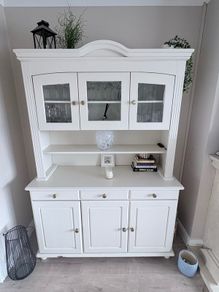 Cream display cabinet