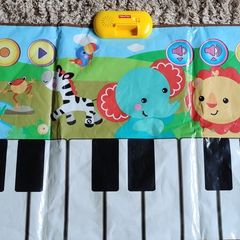 Gigantic Fisher-price keyboard mat