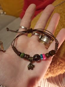 boho style elephant bracelet