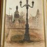 Edward Tomkus (1936) O Connell street  Dublin Watercolour Image 2