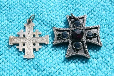 Vintage Jerusalem Crosses 30 each