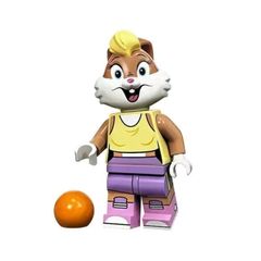 Lego LOLA BUNNY Minifigure Lego Looney Tunes Lego Minifigure