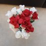 vase with artifical flowers and lights Image 2